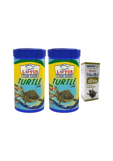 Turtle Green Sticks 2x100ml Kutu Kaplumbağa Yemi ve Vitamin