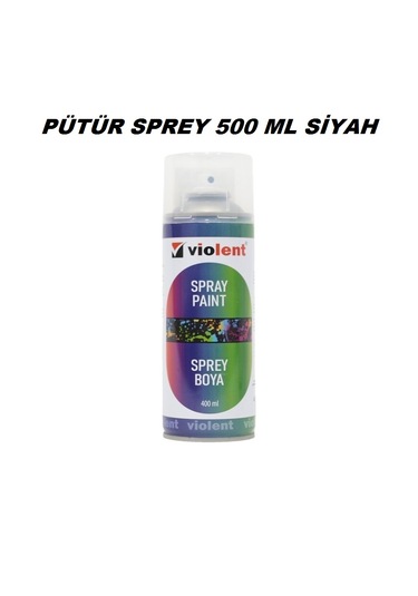 Violent Pütür Sprey Siyah Renk 400 Ml