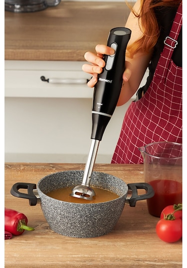 Homend Functionall 2808H Mutfak Robotu Siyah Gri