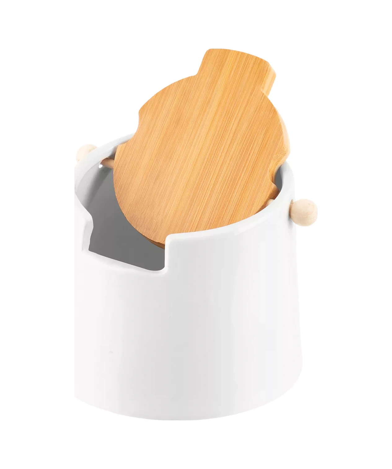 Elan Gallery Şaplak Kap İle Tahıl Saklama Kabı, 700 Ml 212092119 Beyaz