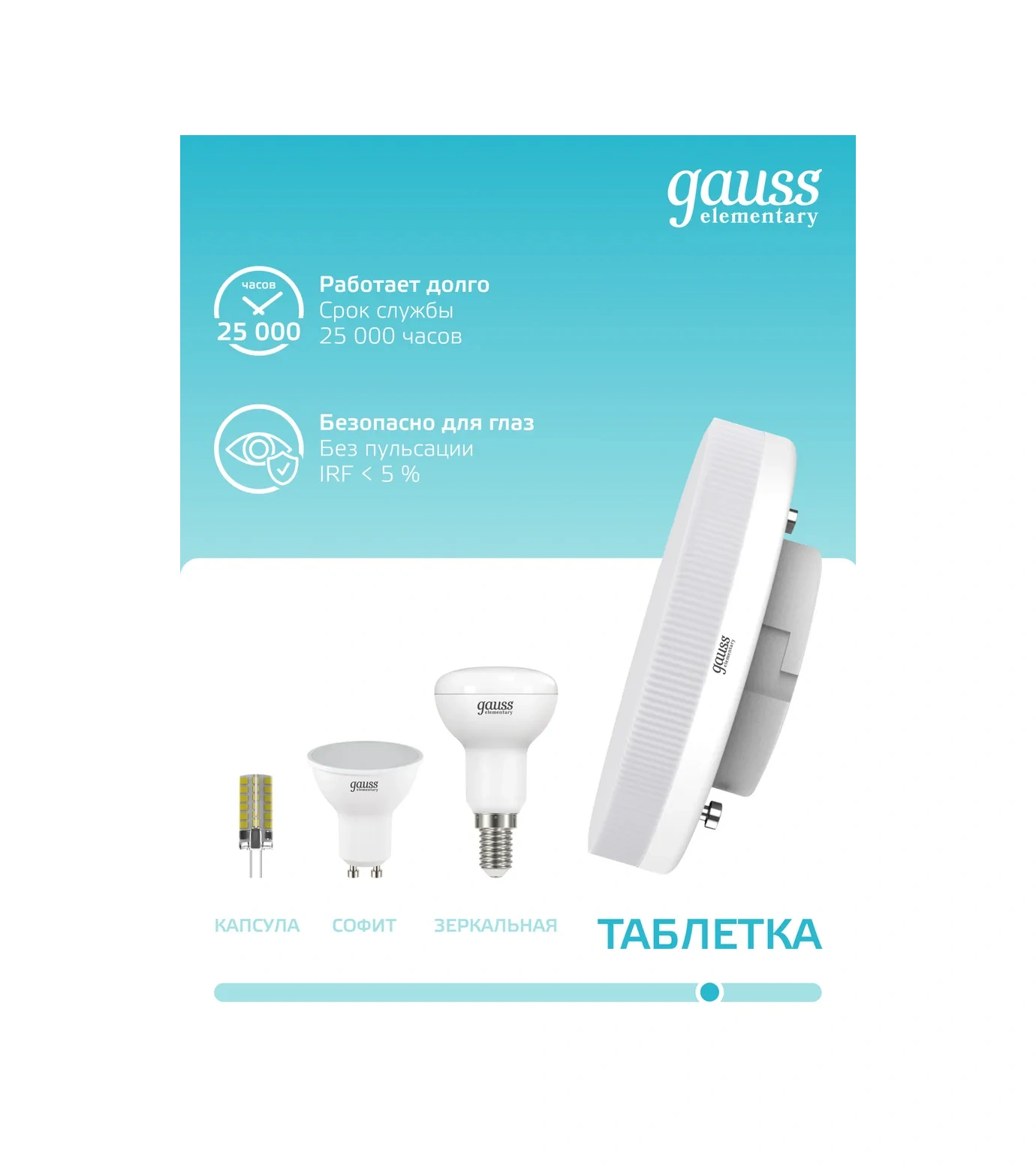 Gauss Gx53 12w 4100k Nötr Işık 5'li Aydınlatma Lambası Leds 397483763