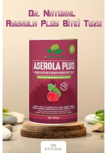 Dr.Natural Aserola Eki İçeren Karışık Bitki Tozu 3 x 150 G