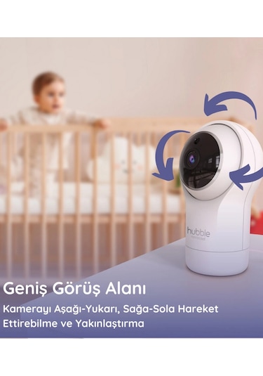 Mey İthalat Hubble Nursery View Pro 5 Dijital Bebek Kamerası Hbl11
