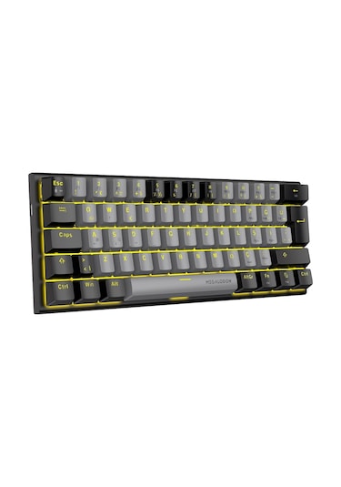 Mini T9 Türkçe Q Mekanik Klavye Red Switch Gamer Oyuncu Klavyesi