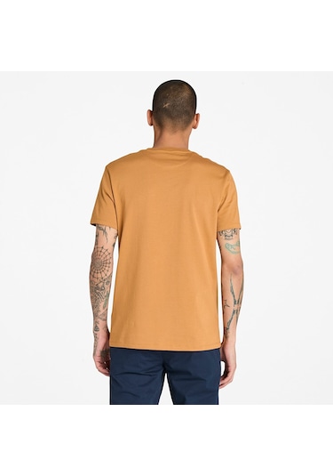 Timberland Dunstan River Short Sleeve Tee Erkek T-shirt-32281 Sarı