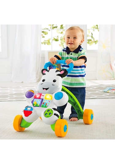 Fisher Price Melodili Zebra Yürüteç Dld80 - Diğer
