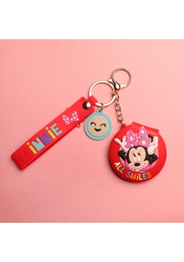 Minnie Mouse Tasarımlı Ayna Anahtarlık-1686