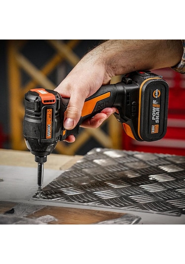 Worx WX265.9 20 V 200 NM Şarjlı Darbeli Solo Tornavida