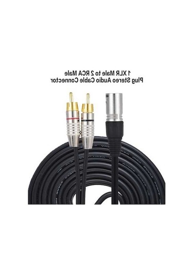 Flybuy Xlr Ve Ses Rca Mikser Mikrofon Maiyame Kablosu Erkek Erkek Bağlantısı 2 1.5m 1 - İw