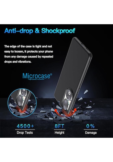 Honor 90 Elektrocase Serisi Silikon Kılıf - Siyah Al3340
