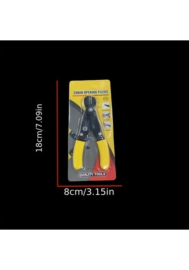 Dashanshop 1 Adet Dıy Takı Pensesi Ayarlanabilir Tel Soyma Zincir Kırma Ve Sabitleme Aleti