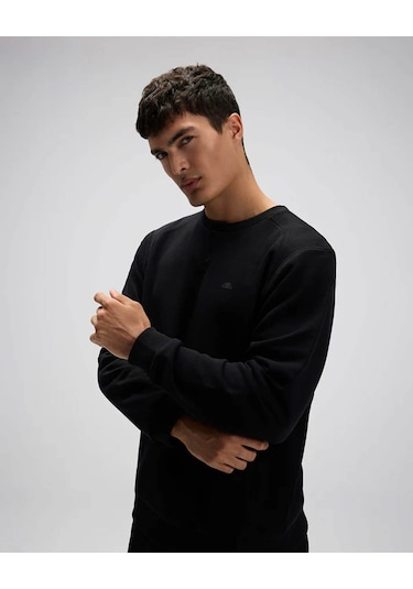 Ellesse Siyah Erkek Sweatshirt Em282-1 Siyah