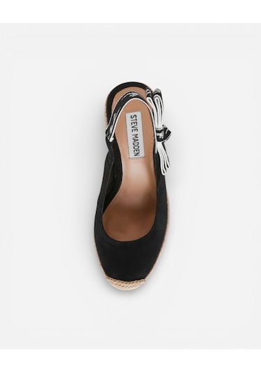 Steve Madden Demmı Black Sued Kadın Siyah Sandalet Demmı