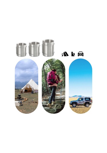 Kangvka 400ml Çift Katlı Paslanmaz Çelik Katlanabilir Kollü Bardak, Dışarıda Kamp Ve Dağa Tırmanırken Isı Yalıtımı Sağlar, Kahve Ve Su İçimi İçin Uygun Çok Renkli