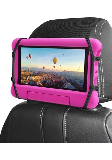 Yulong Ximistore9 Araç Başlık Askılı Tablet Tutucu - Kaymaz Siyah