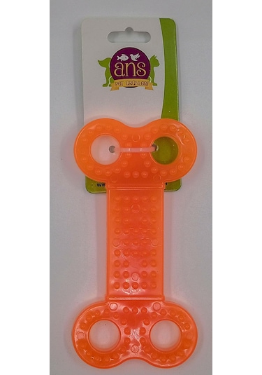 Ans Köpekler İçin Delikli Jel Kemik Diş Kaşıma Isırma Oyuncak 14 cm
