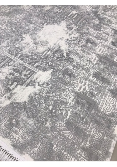 Padişah Halı Santo 77768 095 Serisi Akrilik Salon Oturma Yatak Odası Halısı Gri