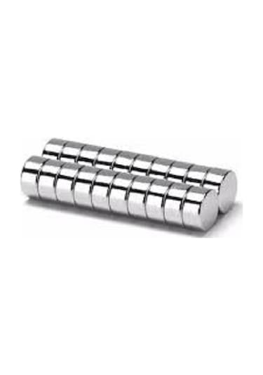 8 x 5 mm Yuvarlak Neodyum Mıknatıs - 30 Adet
