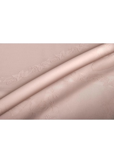 Çınar Lüx Jakar Bambu Kumaş Pudra Masa Örtüsü 160x320 Cm - 1059 Çok Renkli