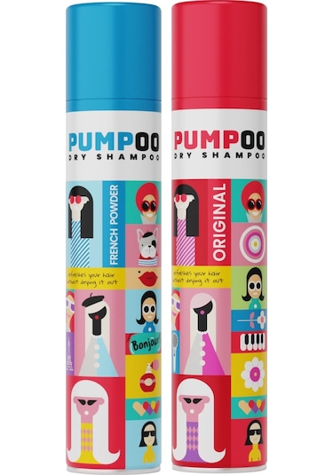 Pumpoo Orijinal + French Powder Kuru Şampuan 200 ML