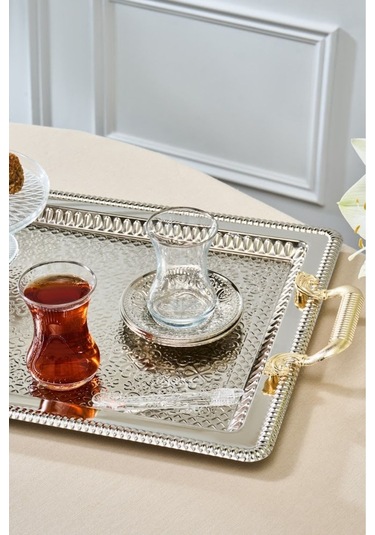 Karaca  Deniz 6 Kişilik 19 Parça Çay Seti