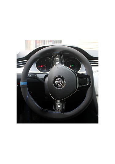 Alcantra Yüzük Model Dikmeli Direksiyon Kılıfı