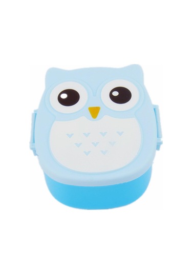 Suntek Baykuş Öğle Yemeği Kutusu Aperatifler Için Meyve Mavi Mavi