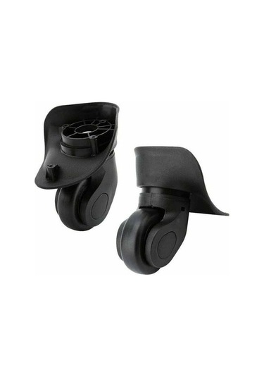 Mufunye Evrensel Yedek Parça Dayanıklı Sessiz Kauçuk Çok Tekerlekli Vites Kolu Tamir Tekerleği Bavul Bagaj Samsonite Platinum Çift Bavul Tekerleri