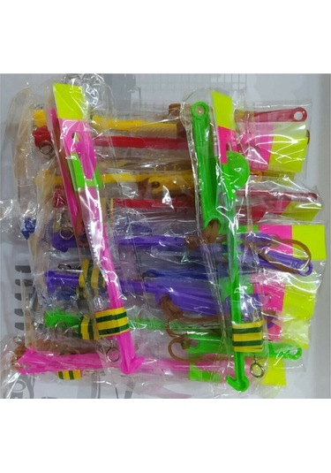 Star Işıklı Pervaneli Sapan 12 Adet Kara Toys Stf-01 Işıklı Sapan