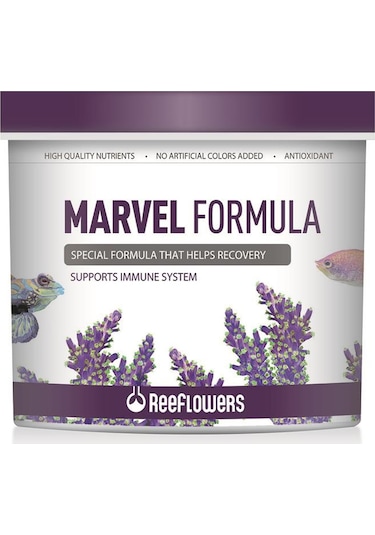 Reeflowers Marvel Formula Tatlı Su Ve Tuzlu Su Balık Yemi 150 ML