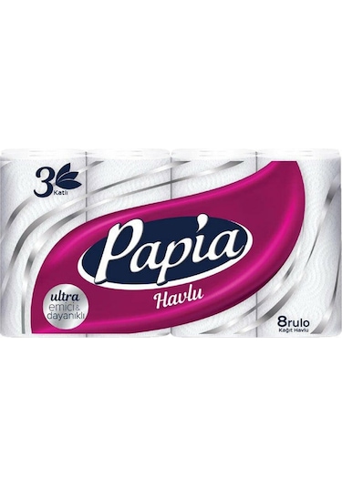 Papia Kağıt Havlu 8'Li