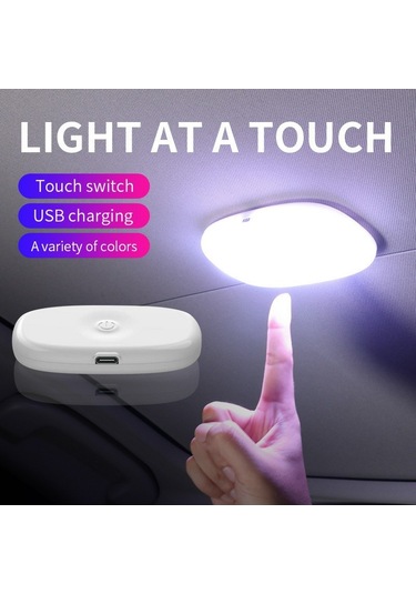 Cbtx Global Ms-032 10-led Ses Kontrollü Araç Okuma Işığı Manyetik Usb Ortam Işığı