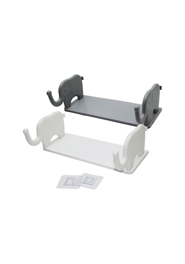 31 X 12cm Filli Tutacaklı Plastik Etejer Ahşap - Ahşap