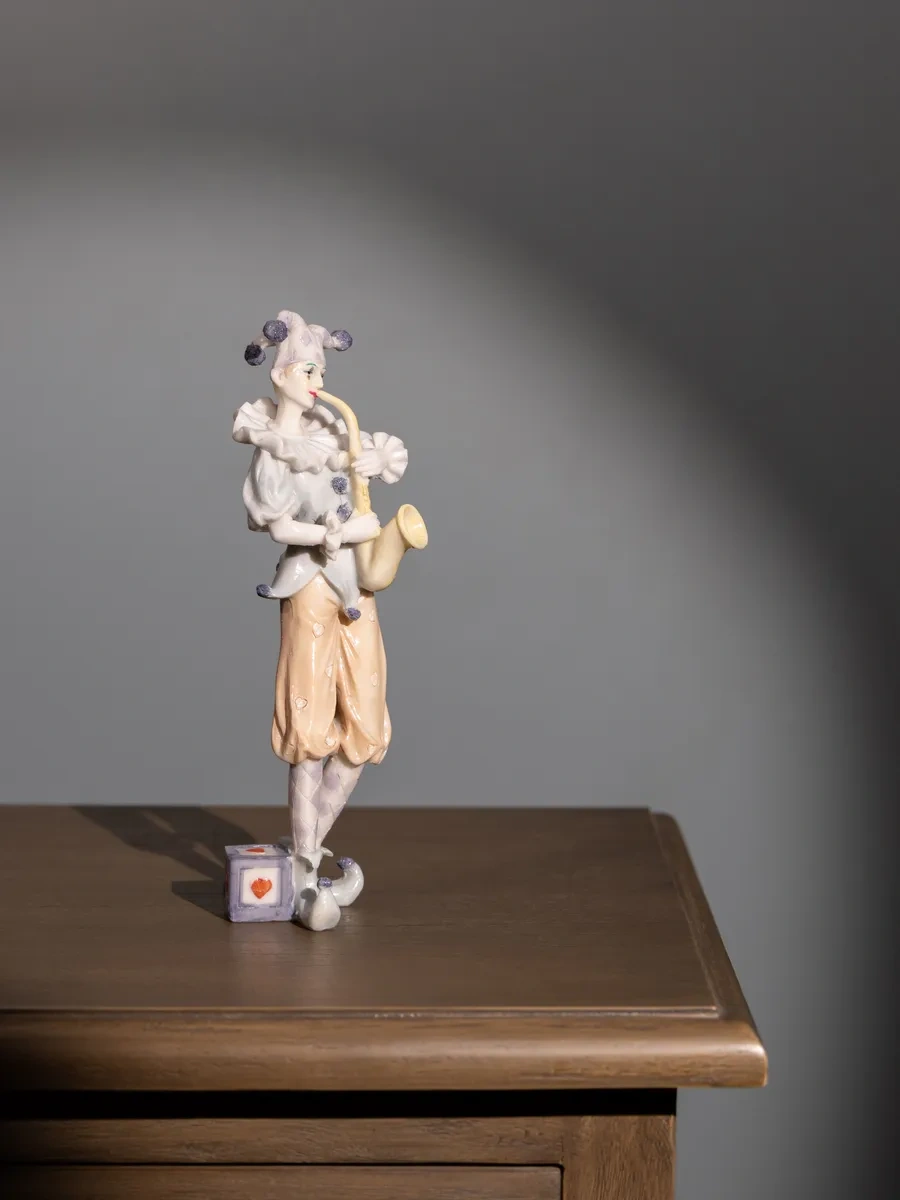 Lefard İç Mekan Heykeli "klown" 24 Cm 188578902