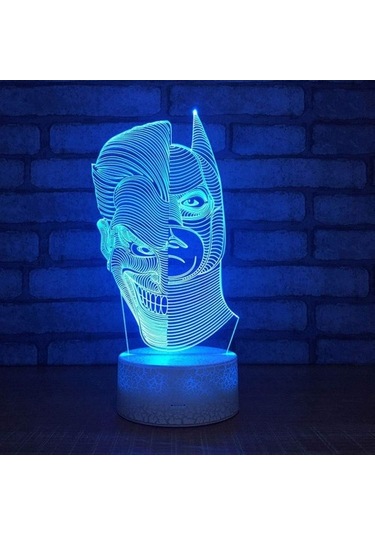 Goldenqian Bebek Gece Lambası 3d Yatak Odası Dekoru Illusion Lamba Ev 3d Gece Lambası Noel Günü Işığı Led Masaüstü Gece Lambası Yatak Odası Başucu Bebek Odası Lambası Uh30kg Siyah