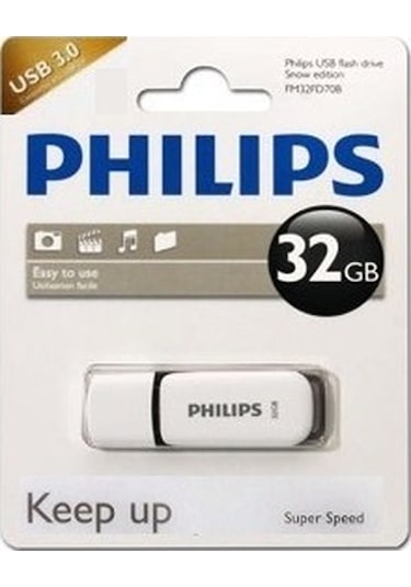 Philips Snow Edition FM32FD75B-97 32 GB Usb 3.0 Flash Bellek