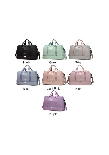 Kadınlar İçin Hafta Sonu Çantası, El Bagajı, Black Zhe Siyah Diğer