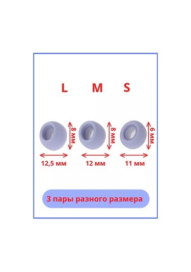 Discount Store Samsung Uyumlu Galaxy Uyumlu Buds Pro 3 Çift: S, M, L Ağlı Kulak Ucu 221747853 Violet