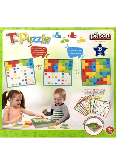 T-Puzzle 32  Parça