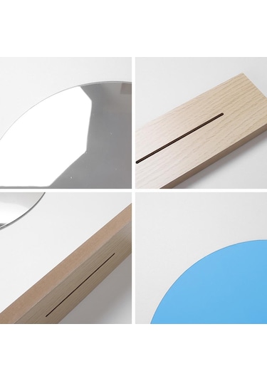 Suntek Banyo F Için Düzensiz Akrilik Makyaj Aynası Dekoratif