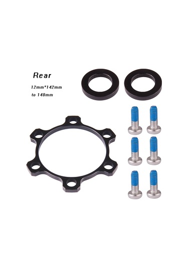Hombey Arka Çark Hub Adaptörü 142 12 Mm'den 148 12 Mm'ye Alüminyum Alaşımlı Dönüştürücü Distancelik Çok Renkli