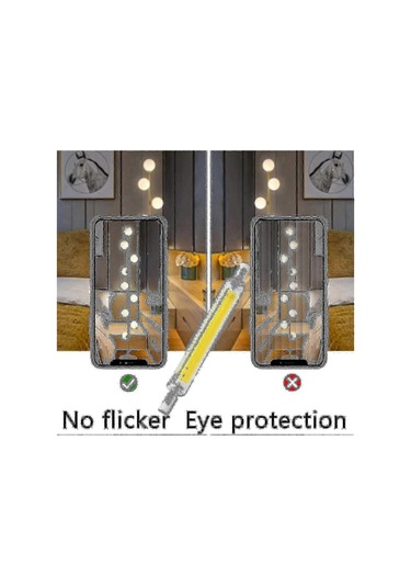 3000lm 3000k Sıcak Beyaz 30w Kısılabilir Led Ampul, R7s 118mm İçin 300w J118 Halojen Lambanın Yerini Alır Diğer