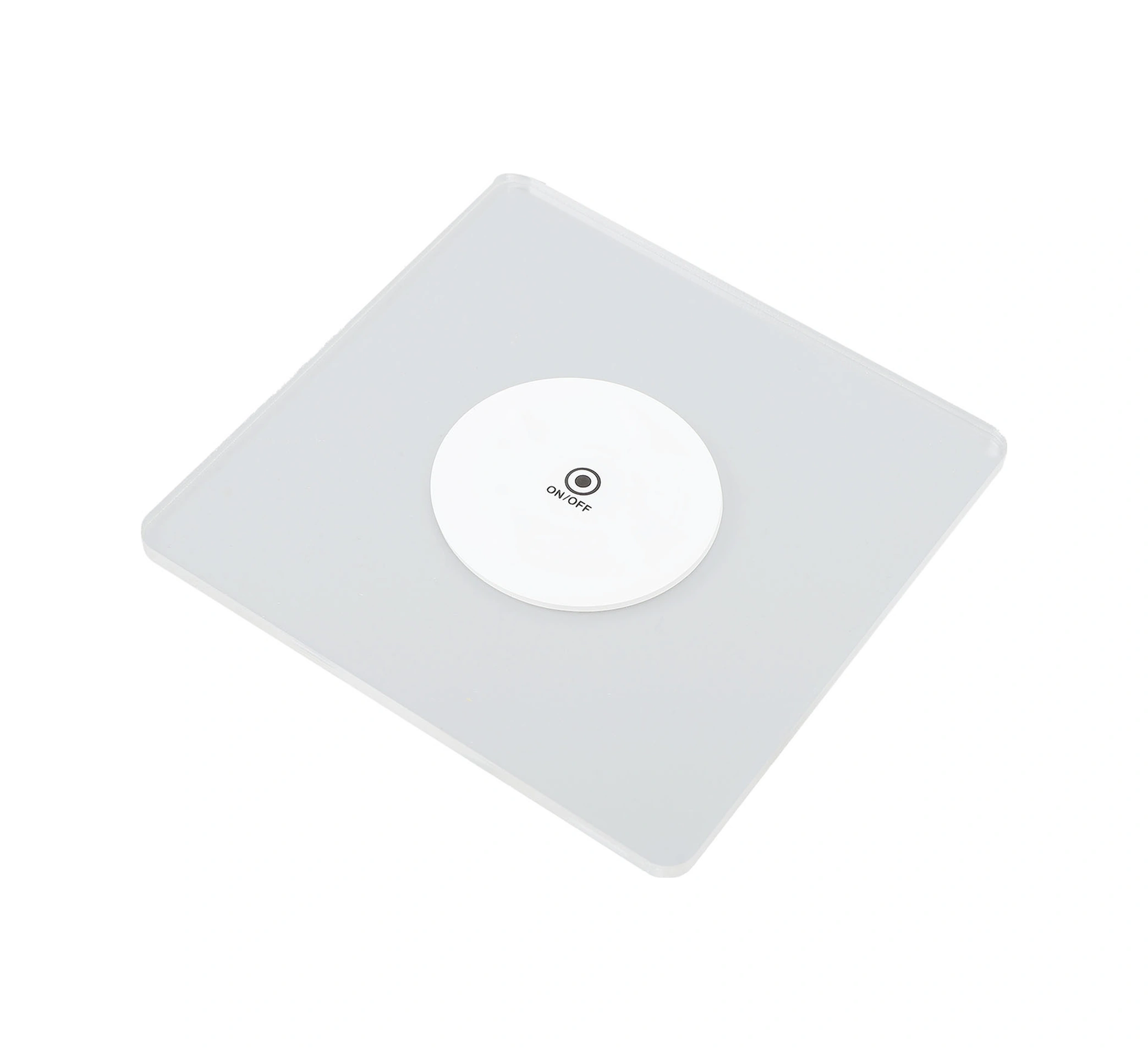 Shineyee 10cm Kare Led Işıklı Bardaq Altlığı - 3 Mod Hızlı/slow Flash, Sürekli Işık - Dayanıklı Pc Malzeme - Bar, Parti, Düğün İçin