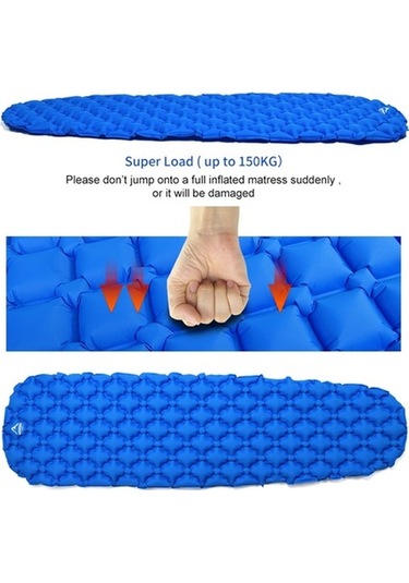 Wondernest Yatağı Wscm-002 Wıdesea Turuncu Şişme Mat Katlanır Kamp Yatak Hava - Mi, Taşınabilir Ve Rahat Turuncu