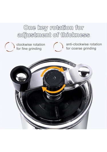 Leezsing Manuel Kahve Öğütücü El Kahve Değirmeni Kahve Çekirdeği Öğütücü Kahve Çekirdeği Değirmeni Tahıl Öğütücü Değirmen Ev Ve Açık Hava İçin Baharat Öğütücü