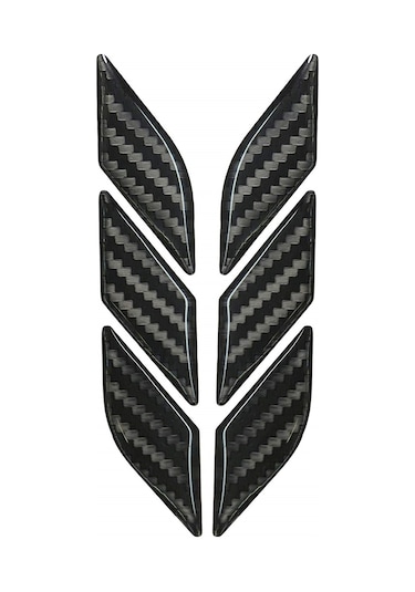 Motosiklet Karbon 3D Sticker