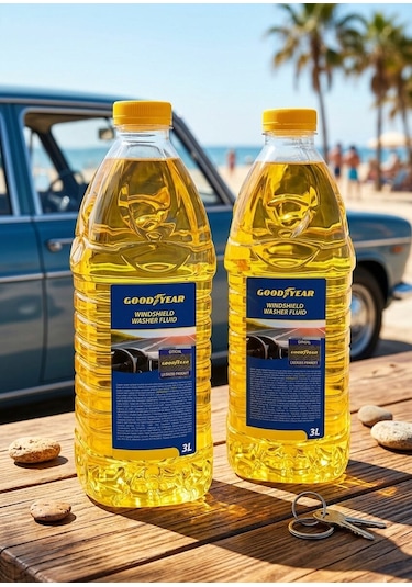 Goodyear Yazlık 2'li Set Cam Suyu 3 Lt 2 X 1.8 Litre