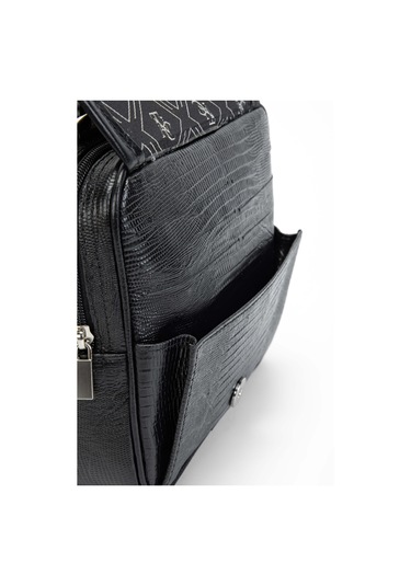 Tamer Tanca Erkek Hakiki Deri Siyah El Çantası 898 914 Erk Canta Sk23/24 Sıyah Lzr Siyah