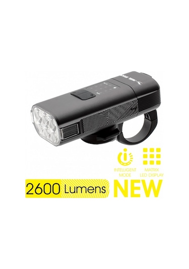 Moon Rıgel Enduro 2600 Lümen Usb Bisiklet Ön Lambası Siyah  - Kırmızı