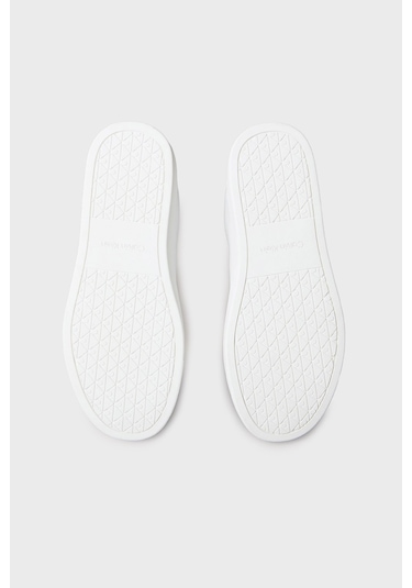 Calvin Klein Erkek Ayakkabı Ym0ym01435 01w Beyaz-siyah Beyaz-siyah